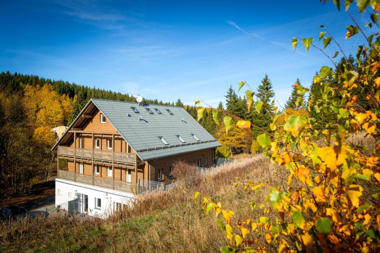 Krusnohorske Strane Apartamento Loučná pod Klínovcem Exterior foto
