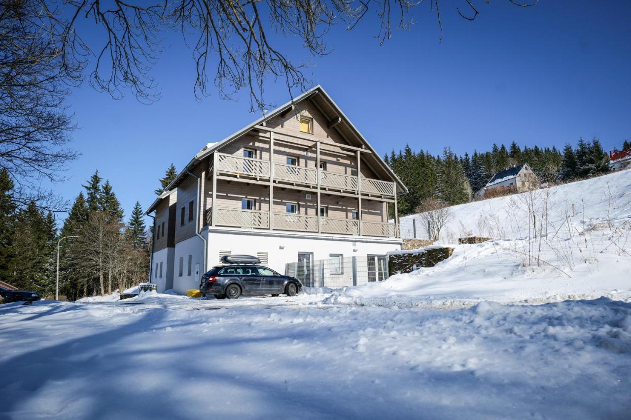 Krusnohorske Strane Apartamento Loučná pod Klínovcem Exterior foto