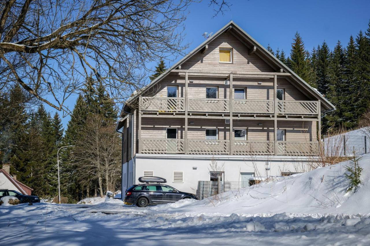 Krusnohorske Strane Apartamento Loučná pod Klínovcem Exterior foto
