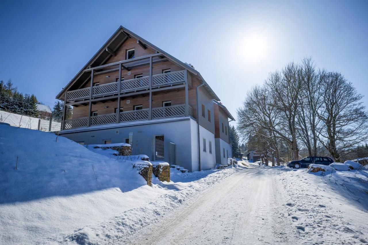 Krusnohorske Strane Apartamento Loučná pod Klínovcem Exterior foto